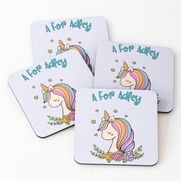 Item preview, Youtube A For Adley | colorful Unicorn cute T - shirt Design.. designed and sold by NTF Store.