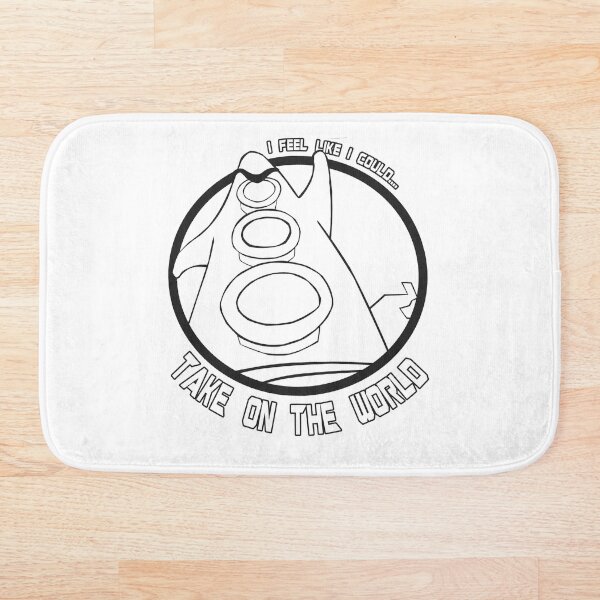 Item preview, Take On The World - Black Outline designed and sold by stonestreet.