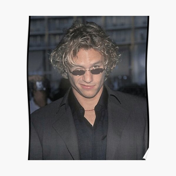 Heath Ledger Poster Poster