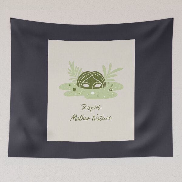 Item preview, respect mother nature designed and sold by Jujulagrande.