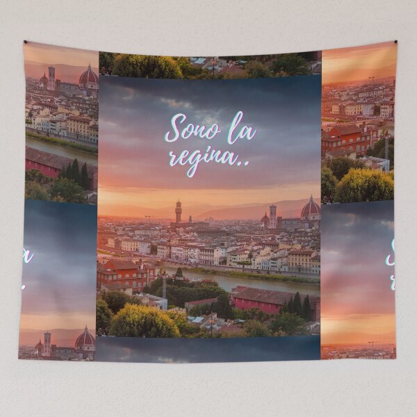 Item preview, I am the queen - popular italian quotes theme gifts  designed and sold by RebelliousRosee.
