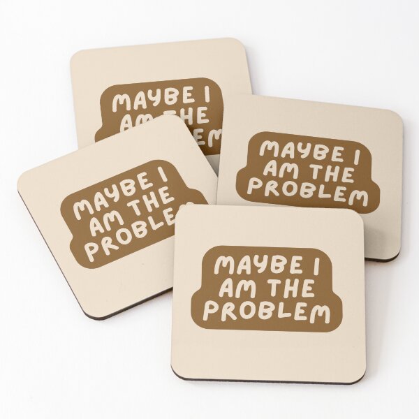 Item preview, Maybe I am the problem | TV | Billie Eilish  designed and sold by Lavannya.