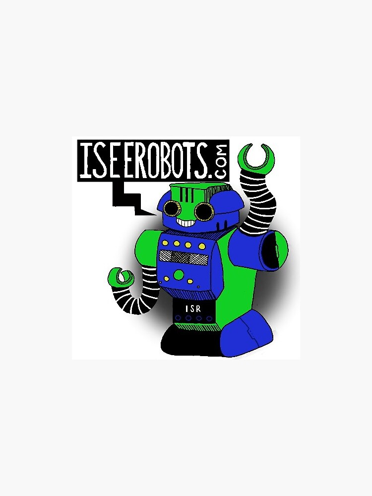 IseeRobots Robo Force Sticker by IseeRobots