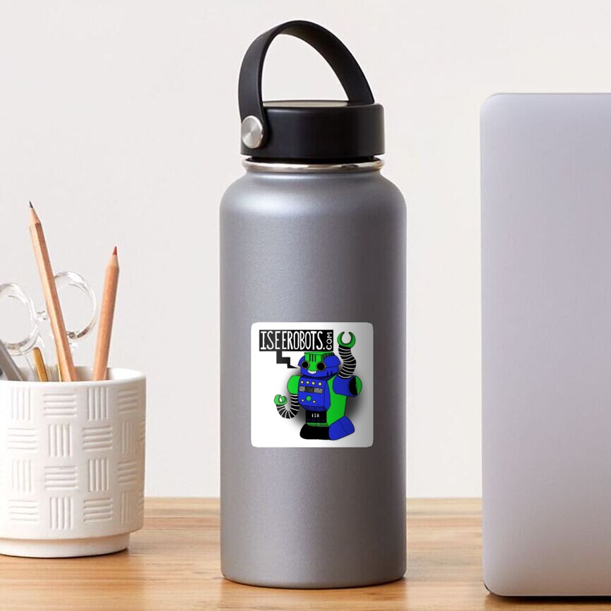 IseeRobots Robo Force Sticker Sticker