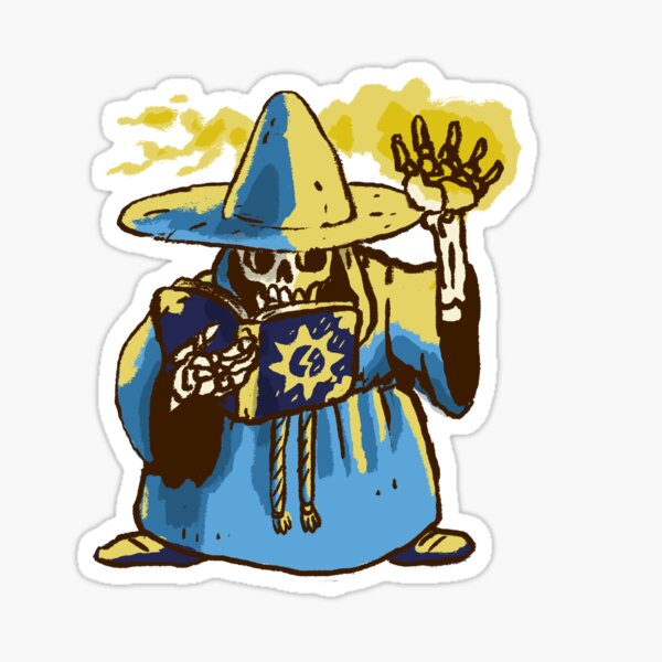 Aperçu de l'œuvre Mage de crâne créée et vendue par BetterLegends.