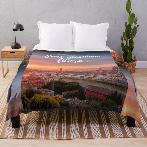 Item preview, I am a free soul - popular Italian quotes theme gifts designed and sold by RebelliousRosee.