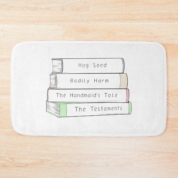 Item preview, Margaret Atwood most popular work, book stack designed and sold by book-buffs.