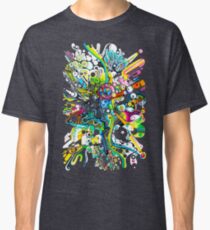 Tubes of Wonder - Abstract Watercolor + Pen Illustration Classic T-Shirt