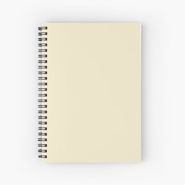 Neutral Color Spiral Notebooks | Redbubble