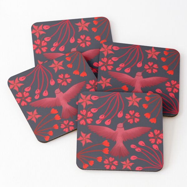 Item preview, Flower & bird designed and sold by Floralfusion.