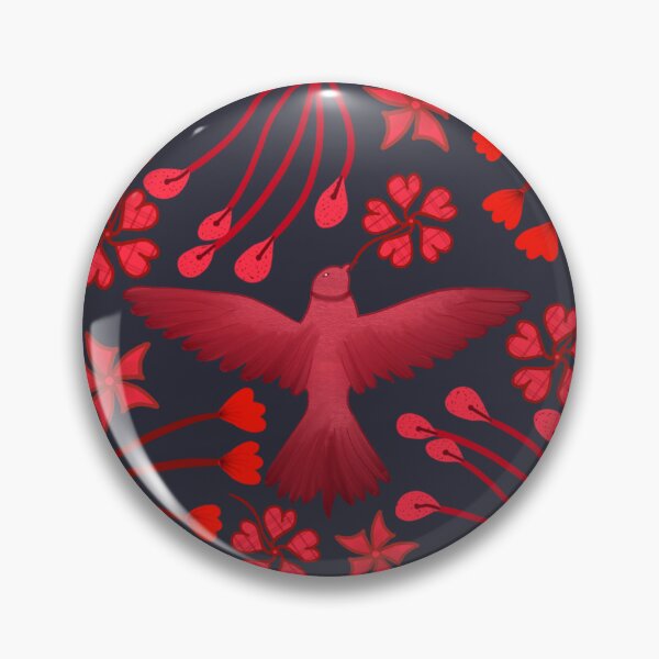 Item preview, Flower & bird designed and sold by Floralfusion.