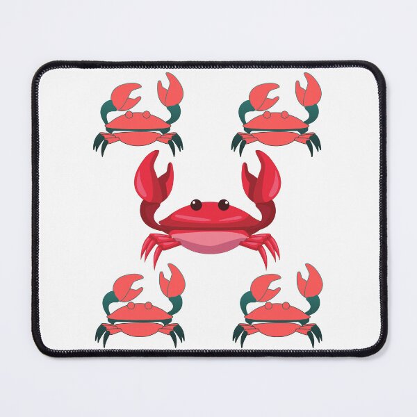 Item preview, Red Crabs Dancing a Dance - Beautiful Sea Creatures designed and sold by ShaStyle ArtFo.
