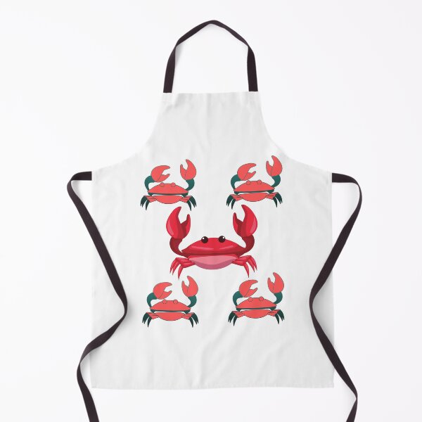 Item preview, Red Crabs Dancing a Dance - Beautiful Sea Creatures designed and sold by ShaStyle ArtFo.