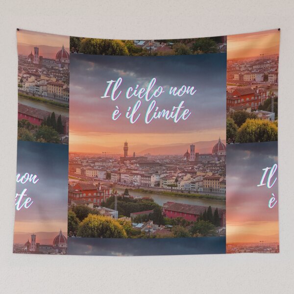 Item preview, Sky is not the limit - popular Italian quotes theme gifts  designed and sold by RebelliousRosee.