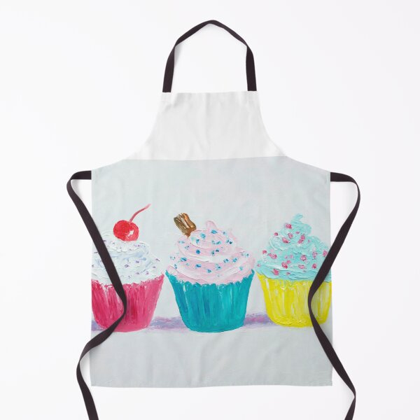 Item preview, Frosted Cupcakes painting designed and sold by MatsonArtDesign.