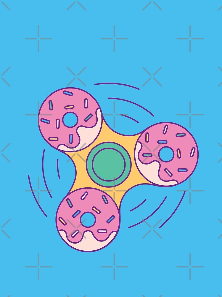 Doughnut Fidget Spinner by Millusti