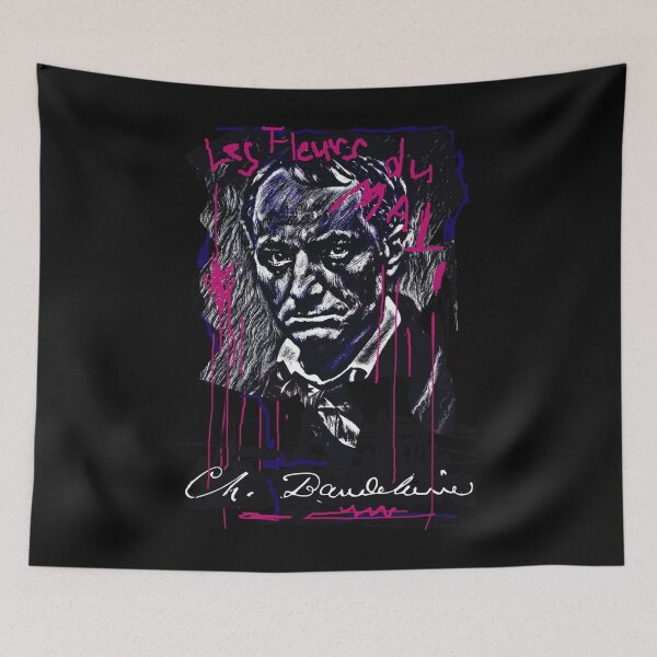 Item preview, Charles Baudelaire - Combustion noire designed and sold by DanHoeger93.