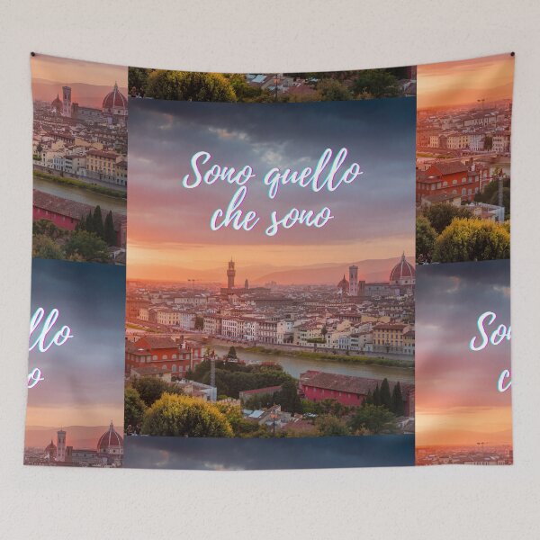 Item preview, I am what I am - popular Italian quotes theme gifts  designed and sold by RebelliousRosee.