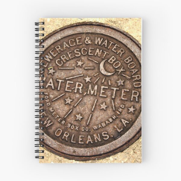 Item preview, New Orleans Water Meter Cover designed and sold by Alex Baron.