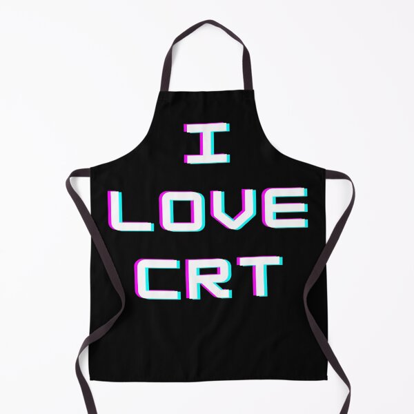 Item preview, I LOVE CRT FUNNY QUOTES SAYING OLD RETRO MONITOR designed and sold by Hohohaxi.