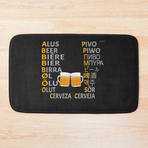 Item preview, Beer - multilingual designed and sold by wowitsmytshirt.