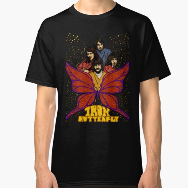 iron butterfly t shirt