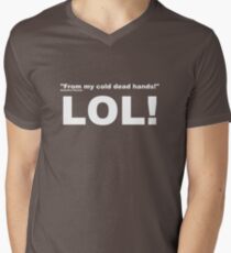 Charlton Heston Men's V-Neck T-Shirt
