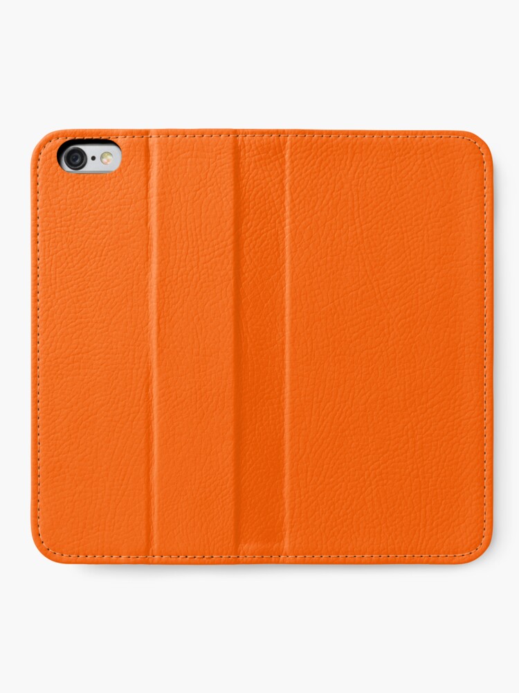 Festive Orange Accent Solid Color Decor