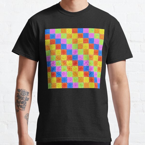 DeepDream color factures Classic T-Shirt
