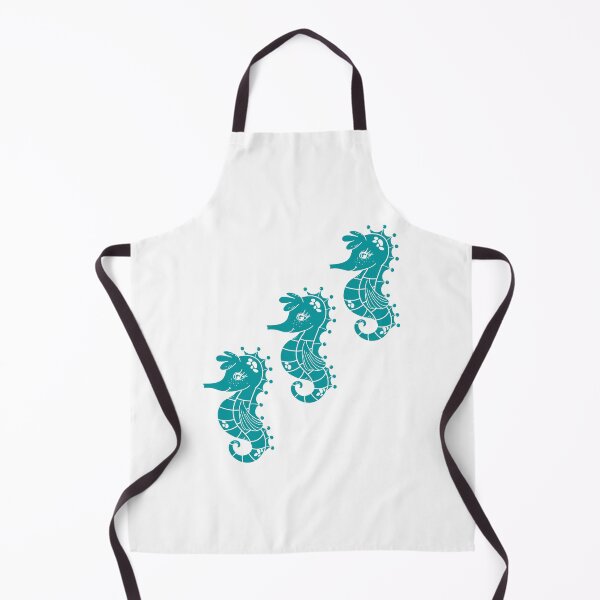 Item preview, Three Smiling Seahorses - Beautiful Sea Creatures designed and sold by ShaStyle ArtFo.