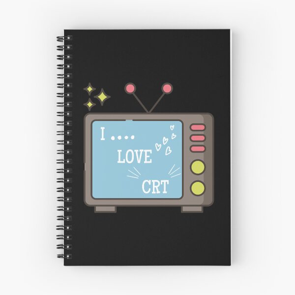 Item preview, I LOVE CRT FUNNY QUOTE SAYING Cute OLD RETRO MONITOR designed and sold by Hohohaxi.