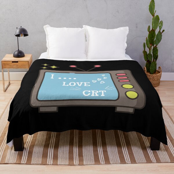 Item preview, I LOVE CRT FUNNY QUOTE SAYING Cute OLD RETRO MONITOR designed and sold by Hohohaxi.