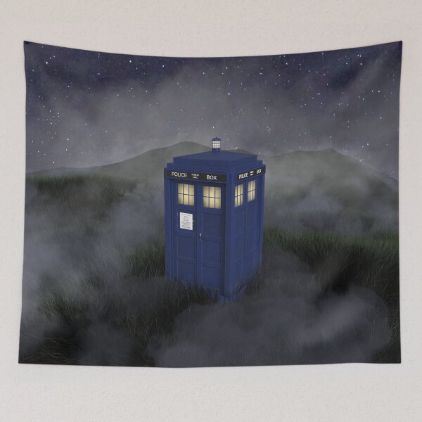 Item preview, police box designed and sold by serpico93.