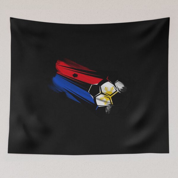 Aperçu de l'œuvre Comète de ballon de football soccer avec drapeau philippin créée et vendue par DanHoeger93.