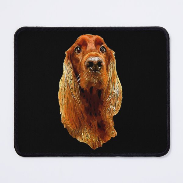 Artikelvorschau, Irish Setter – glamouröser Hund! entworfen und verkauft von ElegantCat.