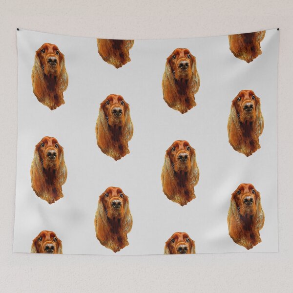 Artikelvorschau, Irish Setter – glamouröser Hund! entworfen und verkauft von ElegantCat.