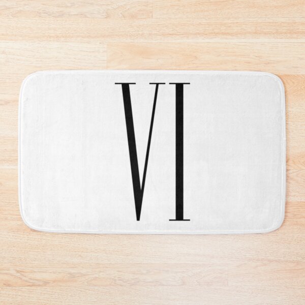 Item preview, Chiffre romain 6  Chiffre romain VI  Numéro 6 chiffres romains designed and sold by DanHoeger93.