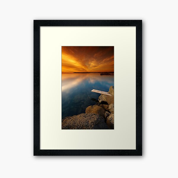 Walk the Plank Framed Art Print
