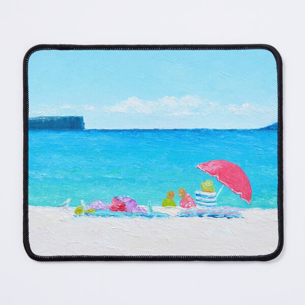 Item preview, Hyams Beach, Jervis Bay, painting designed and sold by MatsonArtDesign.