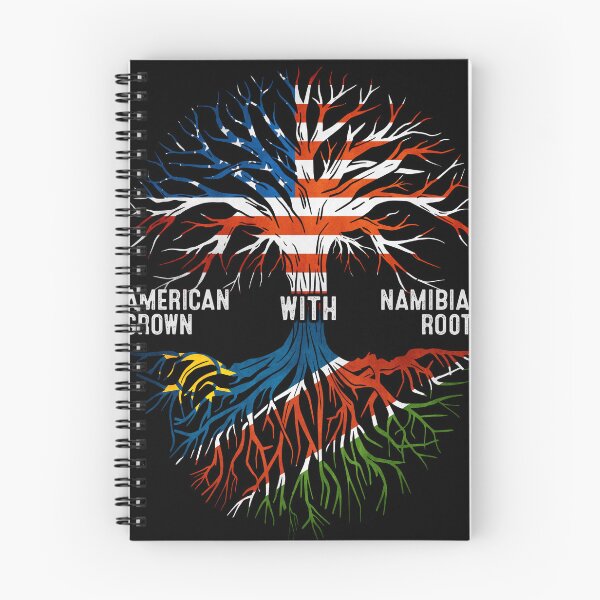 Item preview, American Grown With Namibian Roots Tree Namibia Flag designed and sold by MoHaCo.