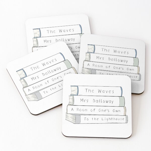 Item preview, Virginia Woolf most popular work, book stack designed and sold by book-buffs.