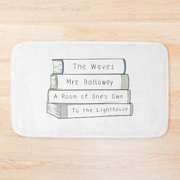 Item preview, Virginia Woolf most popular work, book stack designed and sold by book-buffs.