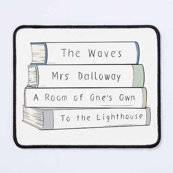 Item preview, Virginia Woolf most popular work, book stack designed and sold by book-buffs.