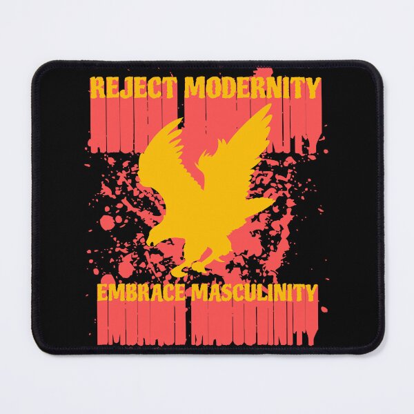 Item preview, Reject modernity embrace masculinity designed and sold by StoicMindset.