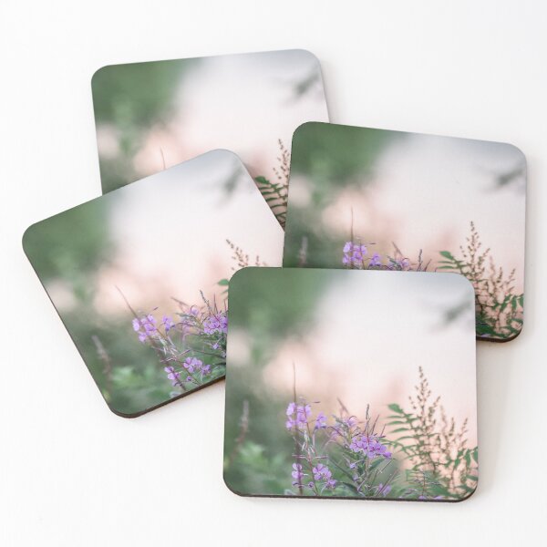 Item preview, Rosebay Willowherb Finland Summer Evening Lake designed and sold by PhotosByVille.