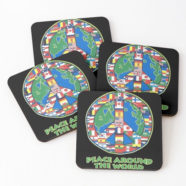 Item preview, Peace around the world designed and sold by shopGiima.