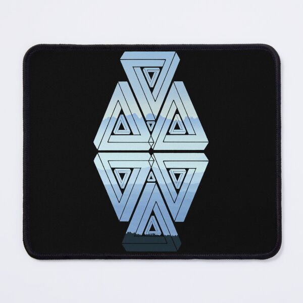 Item preview, Mountain Range Triangle Me Impressed Chaos designed and sold by createVisions.