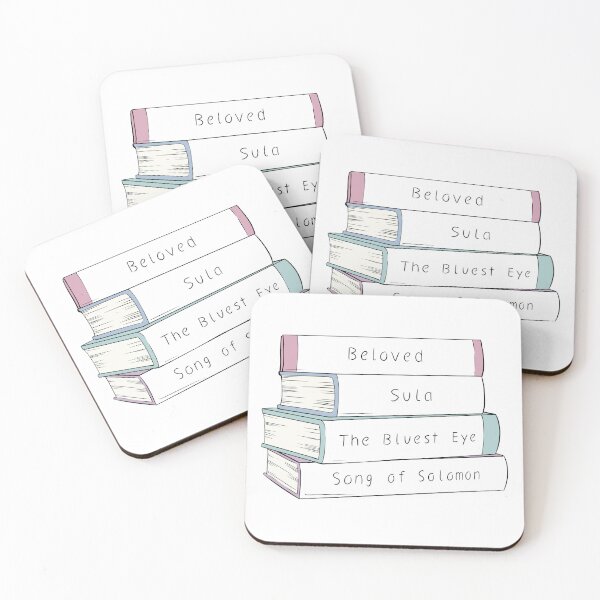 Item preview, Toni Morrison most popular work, book stack designed and sold by book-buffs.