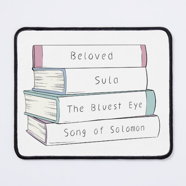 Item preview, Toni Morrison most popular work, book stack designed and sold by book-buffs.