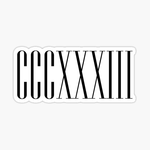 roman-numeral-333-roman-numeral-cccxxxiii-number-333-roman